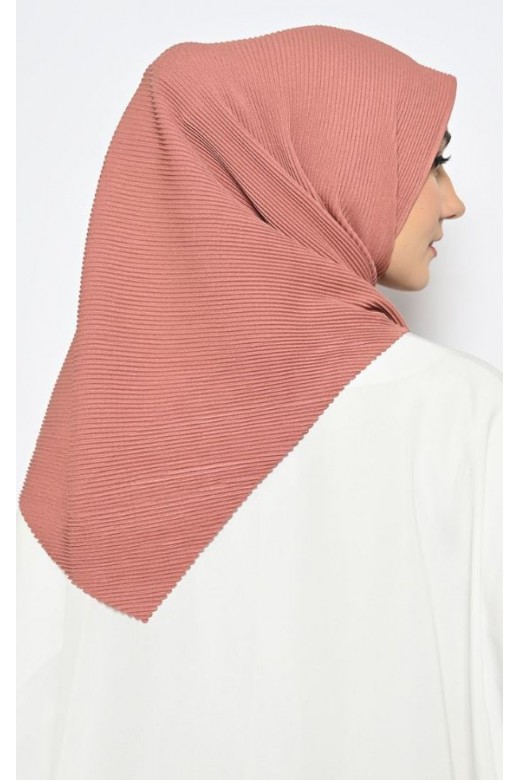 Suria Segitiga Instan Pleats Caramel